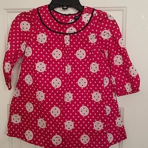 Long-sleeve Baby Gap dress w/ diaper cover
